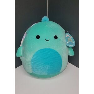 Original Squishmallows Cascade the Sea Turtle 12" Plush Tie Dye‎ Shell NWT